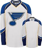 St. Louis Blues -White- Authentic RBK Edge Jersey