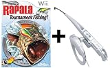 Wii Rapala Tournament Fishing + Fishing Rod Controller [Wii]
