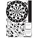 Nursery Easy Apply Wall Sticker Decorations - Dartboard and Key Holder
