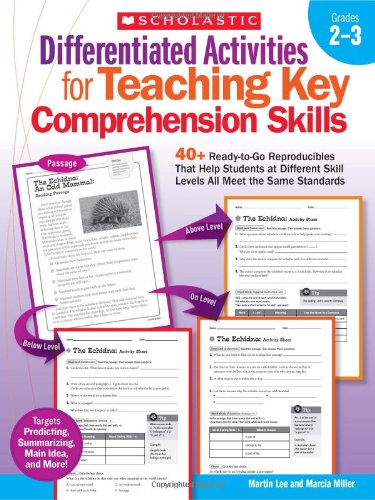 Differentiated Activities for Teaching Key Comprehension 