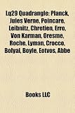 Produkt-Bild: Lq29 Quadrangle: Planck, Jules Verne, Poincar, Leibnitz, Chrtien, Erro, Von Krmn, Oresme, Roche, Lyman, Crocco, Bolyai, Boyle, Etvs, AB
