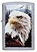 Zippo Eagle Pocket Lighter, Street Chrome