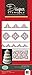 Designer Stencils C540 Mexican Tile Cake Stencil Set, Beige/semi-transparent