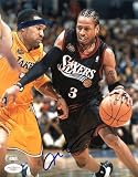 Allen Iverson Autographed Philadelphia 76ers Photo - 8x10 JSA - Autographed NBA Photos