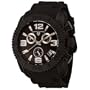 Swiss Legend Men's 20067-BB-01 Commander Collection Chronograph Black Ion-Plated Black Rubber Watch