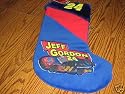 Jeff Gordon Stocking/Nascar Stocking/24 Christmas Stocking