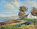 Art Poster Print - Dingle Bay, Ireland - Artist: Hugh O'neil - Poster Size: 32 X 24 inches