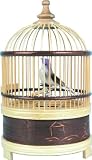 Singing Bird Cage 01295 Miniature Wooden Cage