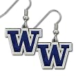 Washington Huskies Dangle Earrings
