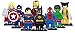 GRHOSE Iron Man Spiderman Superman Batman Hulk Wolverine 8 Mini Figures Set Lego Fit