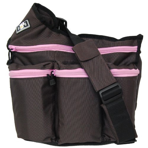 Diaper Diva Diaper Bag Pink Zippers