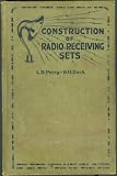 Construction of Radio Receiving Sets