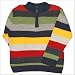 Baby : Boys Acrylic Crew Sweaters-Multi-Stripe-6X/7