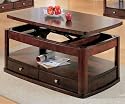 Pie Coffee Table in Cherry Finish