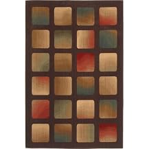 Mohawk Home Miramar Rug Collection - Dark Brown