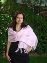 SCARVES/WRAP/STOLE/REGULAR SHAWL IN PASHMINA from CASHMERE PASHMINA GROUP IN 55 VIBRANT COLORS