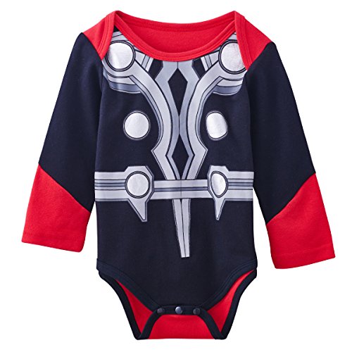 A&J Design Baby Boys' The Thor Long Sleeve Bodysuit