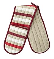 Modern Stripe Double Oven Mittens