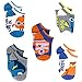 Finding Dory Nemo Boys 5 pack Socks (Shoe: 10-4 (Sock: 6-8), Nemo Dory Hank)