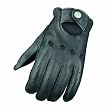 Raider Black X-Large Premium Leather Vented Motorcycle Glove