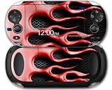 Sony PS Vita Skin Metal Flames Red by WraptorSkinz