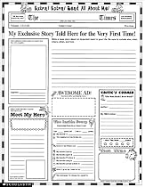 Instant Personal Poster Sets: Extra, Extra, Read All About Me!: 30 Big Write-and-Read Learning Posters Ready for Kids to Personalize and Display With Pride!