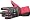 CARBON KEVLAR Motorcycle Mesh & Leather Bike Gloves L
