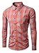 Generic Mens Casual Western Plaid Checked Snap Long Sleeve Shirt