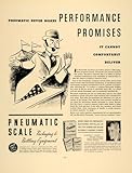 1936 Ad Pneumatic Scale Domino Cane Sugar Circus Alfred - Original Print Ad