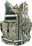 UTG Airsoft Deluxe Tactical Vest DIGITAL (Army Digital Camo)