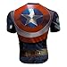 Super Heros Spiderman Men Compression Running Shirt Tight Sports Tee (M, CA3)