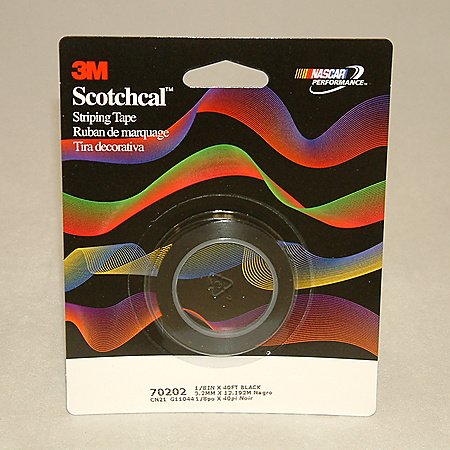 3M Scotch Scotchcal Striping Tape: 1/8 in. x 40 ft. (Black)