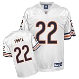 Reebok Chicago Bears Matt Forte Replica White Jersey Medium
