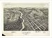 Historic Punxsutawney, Pennsylvania, c. 1895 (S) Panoramic Map Poster Print Reprint Giclee