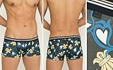 ELily Heart Print Medium Boxer