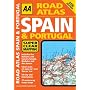 AA Road Atlas Spain and Portugal (AA Atlases and Maps)