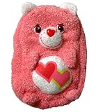 ☆アメキャラ☆ケアベア《ラブアロットベア》ぬいぐるみスクエアポーチ