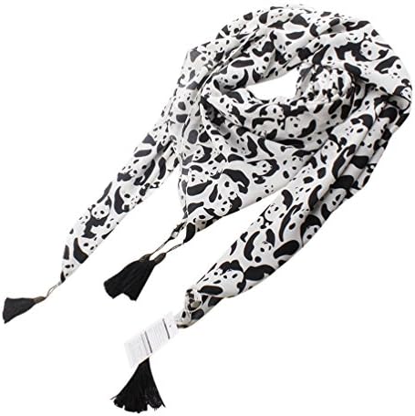 Eli Fashion(TM) Gorgeous Modern Women Cute Panda Print Scarf Animal Print Shwal