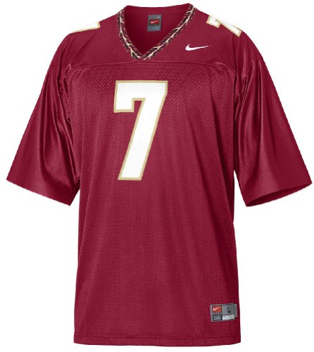 Florida State Seminoles Youth #7 Crimson Football Jersey By Nike (L=16-18)