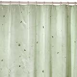 Maytex Mira Fabric Shower Curtain, Sage Maytex Mira Fabric Shower Curtain, Sage