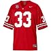 Apparel : Nike Ohio State Buckeyes #33 Scarlet 2008 BCS National Championship Replica Football Jersey