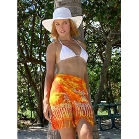 Alki'i Misses Tropic Batik Sarong/Wrap
