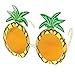 Bristol Novelty BA024 Pineapple Glasses, Unisex-Adult, Green, One Size