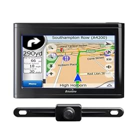 Binatone T430 Camera 4.3" Widescreen Satellite Navigation System With Wireless Rearview Camera