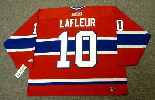 GUY LAFLEUR Montreal Canadiens 1979 CCM Throwback Away NHL Hockey Jersey