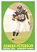 2007 Topps Turn Back The Clock # 9 Adrian Peterson (RC) / Minnesota Vikings / NFL Football Rookie Card - Mint Condition - In Protective Display Case