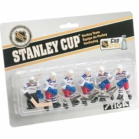 Click here to buy Stiga New York Rangers NHL Table Top Hockey Team Pack.