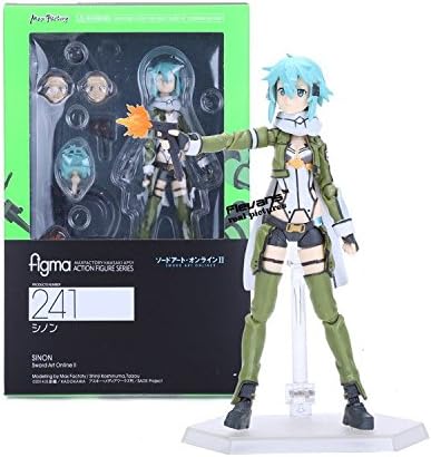 Sword Art Online Asada shino Figma 14cm PVC Action Figure Collectible Model Toys