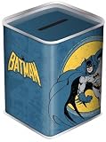 Batman - Merchandise - Tin Money Box / Piggy Bank (Size: 2.75 x 2.75 x 3.5)