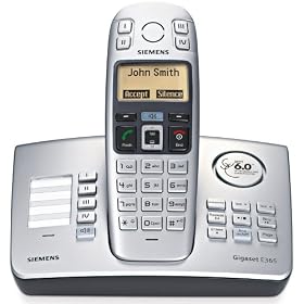 Siemens Gigaset Digital Cordless Phone with Emergency Dial (GIGASET-E365) by 